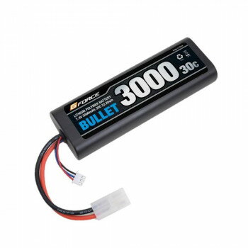 G-FORCE　ジーフォース　BULLET LiPo 7.4V 3000mAh　GFG007【メーカー直送：代金引換不可：同梱不可】..