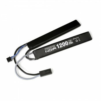 G-FORCE　ジーフォース　Noir LiPo 7.4V 1200mAh SOPMOD対応 サドルパック GFG902【メーカー直送：代金引換不可：同梱不可】【北海道・沖縄・離島は配達不可】