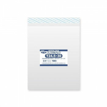 ※パッケージ、デザイン等は予告なく変更される場合があります。※画像はイメージです。商品タイトルと一致しない場合があります。つやがあり、透明感抜群の国産高級OPPフィルムを使用したクリスタルパックシリーズ。すべりが良く作業効率も抜群。袋の両側...