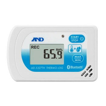 A＆D BLE温湿度データロガー さーもろぐ Bluetooth内蔵 ios対応 AD5327TH【メーカー直送：代金引換不可：同梱不可】【北海道・沖縄・離島は配達不可】