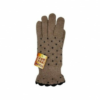 婦人用手袋 アンゴラ 水玉 ベージュ/BE2 003361721【メーカー直送：代金引換不可：同梱不可】【北海道・沖縄・離島は配達不可】