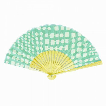 大西賢製販 Ripple プリント扇子 20cm 幾何学 S19M-MI【メーカー直送：代金引換不可：同梱不可】【北海道・沖縄・離島は配達不可】