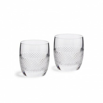 (B) Wedgwood ウェッジウッド VW ダイヤモンド モザイク タンブラー ペア 1065059【メーカー直送：代金引換不可：同梱不可】【北海道・沖縄・離島は配達不可】