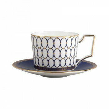 (B) Wedgwood　ウェッジウッド 　ルネッサンス ゴールト ティーカップ＆ソーサー　1053087【メーカー直送：代金引換不可：同梱不可】【北海道・沖縄・離島は配達不可】