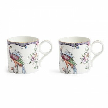 (B) Wedgwood　ウェッジウッド 　ワンダーラスト フォーチュン マグペア　1069364【メーカー直送：代金引換不可：同梱不可】【北海道・沖縄・離島は配達不可】