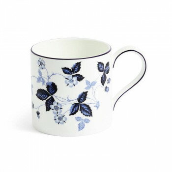 (B) Wedgwood　ウェッジウッド 　ストロベリー インクブルー マグ　1072186【メーカー直送：代金引換不可：同梱不可】【北海道・沖縄・離島は配達不可】