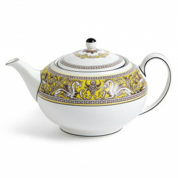 (B) Wedgwood　ウェッジウッド 　フロレンティーン シトロン ティーポット　1076507【メーカー直送：代金引換不可：同梱不可】【北海道・沖縄・離島は配達不可】