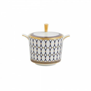 (B) Wedgwood ウェッジウッド ルネッサンス ゴールド シュガーボックス 5C102102212【メーカー直送：代金引換不可：同梱不可】【北海道・沖縄・離島は配達不可】