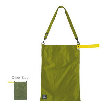 KAKSI(カクシ) ショルダーエコバッグ Lサイズ カーキ×カーキ SN00087【メーカー直送：代金引換不可：同梱不可】【北海道・沖縄・離島は配達不可】