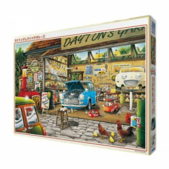 ジグソーパズル　渓川弘行　デイトンさんのリペアガレージ　1000-769【メーカー直送：代金引換不可：同梱不可】【北海道・沖縄・離島は配達不可】