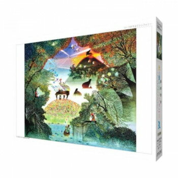 ジグソーパズル　藤城清治　リーフがそよぐシンフォニー　1000-838【メーカー直送：代金引換不可：同梱..