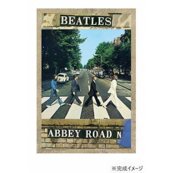 ジグソーパズル miniパズル THE BEATLESシリーズ ABBEY ROAD(アビイ・ロード) 300ピース 300-378【メーカー直送：代金引換不可：同梱不可】【北海道・沖縄・離島は配達不可】