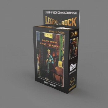 ジグソーパズル miniパズル LEGEND OF ROCK ジギー・スターダスト 120ピース 120-017【メーカー直送：代金引換不可：同梱不可】【北海道・沖縄・離島は配達不可】
