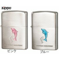 ZIPPO(���åݡ�)���饤��������С������ɥ�ե���(Lovers Dolphin)���֥롼��63400298�ڥ᡼����ľ�����������Բġ�Ʊ���Բġۡ��̳�ƻ...
