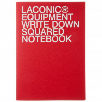 クリフ 5ミリ方眼A4ノート レッド LG29-60RD【メーカー直送：代金引換不可：同梱不可】【北海道・沖縄・離島は配達不可】