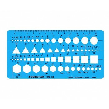 ステッドラー テンプレート 組合せ定規 ST97604【メーカー直送：代金引換不可：同梱不可】【北海道・沖縄・離島は配達不可】