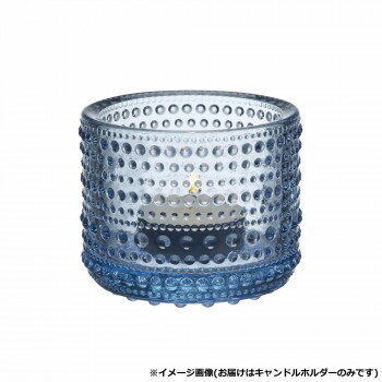 (A)Iittala　イッタラ　カステヘルミ キャンドルホルダー アクア　1025664【メーカー直送：代金引換不..