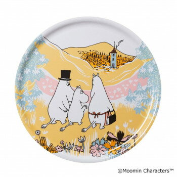 Trays - (A)Moomin　ムーミン トレイ 35cm ファミリータイム 80　1076292【メーカー直送：代金引換不可：同梱不可】【北海道・沖縄・離島は配達不可】