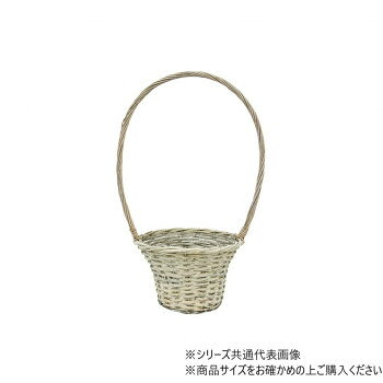 ※パッケージ、デザイン等は予告なく変更される場合があります。※画像はイメージです。商品タイトルと一致しない場合があります。天然素材特有の色ムラと、かすれたようなウォッシュ加工で、シャビーシックに仕上げた柳製バスケットです。※水濡れや強く擦れた場合など、色落ちや色移りすることがあります。サイズΦ25×16cm個装サイズ：25×25×50cm重量個装重量：209g生産国中国広告文責:株式会社ホームセンターセブンTEL:0978-33-2811※パッケージ、デザイン等は予告なく変更される場合があります。※画像はイメージです。商品タイトルと一致しない場合があります。fk094igrjs