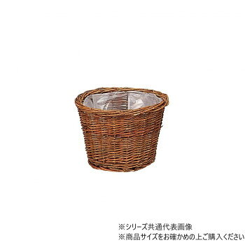 ※パッケージ、デザイン等は予告なく変更される場合があります。※画像はイメージです。商品タイトルと一致しない場合があります。深いブラウンに仕上げられた柳製バスケットです。節目や樹皮のムラが、ナチュラルでいい雰囲気です。※水濡れや強く擦れた場合など、色落ちや色移りすることがあります。サイズΦ18×12.5cm個装サイズ：18×18×12.5cm重量個装重量：288g生産国中国広告文責:株式会社ホームセンターセブンTEL:0978-33-2811※パッケージ、デザイン等は予告なく変更される場合があります。※画像はイメージです。商品タイトルと一致しない場合があります。fk094igrjs