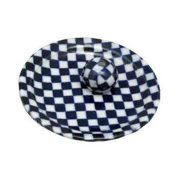 薫寿堂 美濃焼 香立付香皿 市松 3178【メーカー直送：代金引換不可：同梱不可】【北海道・沖縄・離島は配達不可】