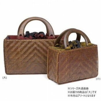 Pouch, Handbag - 萬洋(まんよう) アジロバッグ木の手(大) 57-515L【メーカー直送：代金引換不可：同梱不可】【北海道・沖縄・離島は配達不可】