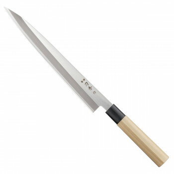 富士カトラリー 刀秀作 モリブデンバナジウム鋼和包丁 柳刃270mm(左利き用) FC-374【メーカー直送：代金引換不可：同梱不可】【北海道・沖縄・離島は配達不可】