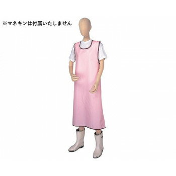入浴介助エプロン 402 M ピンク 208749 S0233【メーカー直送：代金引換不可：同梱不可】【北海道・沖縄・離島は配達不可】