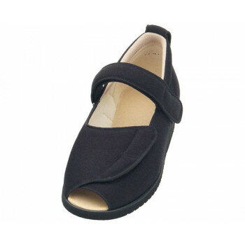 オープンマジックII 1015 片足 LL ブラック 右足 226382 W0661【メーカー直送：代金引換不可：同梱不可】【北海道・沖縄・離島は配達不可】