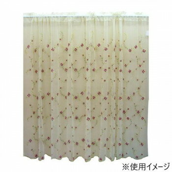アクロスシーズ チュールレース カフェカーテン QSI-3020/90【メーカー直送：代金引換不可：同梱不可】【北海道・沖縄・離島は配達不可】