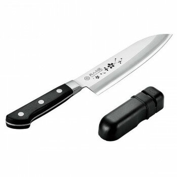 燕人の匠 桜吟 三徳包丁165mm＆シャープナー ETO-1002【メーカー直送：代金引換不可：同梱不可】【北海道・沖縄・離島は配達不可】