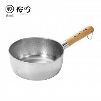 Yukihira Pans - 燕人の匠 桜吟 ステンレスゆきひら鍋20cm OGS-400【メーカー直送：代金引換不可：同梱不可】【北海道・沖縄・離島は配達不可】