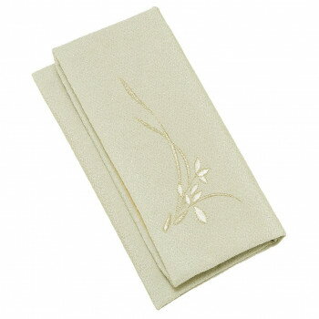 ちりめん刺繍入 数珠袋 銀ネズミ色 747900V500042【メーカー直送：代金引換不可：同梱不可】【北海道・沖縄・離島は配達不可】