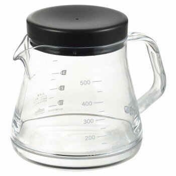 コーヒーサーバー ストロン 500 ブラック TW-3732【メーカー直送：代金引換不可：同梱不可】【北海道・沖縄・離島は配達不可】