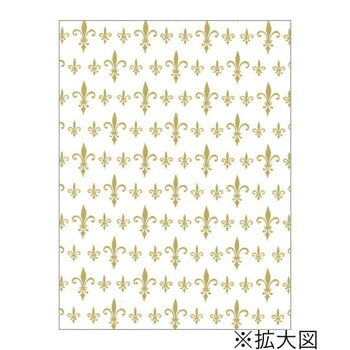 ※パッケージ、デザイン等は予告なく変更される場合があります。※画像はイメージです。商品タイトルと一致しない場合があります。上品な婚礼用の包装紙です。定番の文様を金インクで印刷していますので、きらりと上品に輝きます。幅広い年齢層に好まれるデザインで、結婚祝いや内祝いに最適です。一般的な半才サイズです。サイズ縦530×横757mm個装サイズ：52.8×23.4×10cm重量個装重量：1340g素材・材質コート紙:64g/m2仕様金印刷生産国日本広告文責:株式会社ホームセンターセブンTEL:0978-33-2811※パッケージ、デザイン等は予告なく変更される場合があります。※画像はイメージです。商品タイトルと一致しない場合があります。fk094igrjs