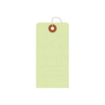 タカ印 カラー荷札 中 黄緑 一穴 2000P 25-125 2000枚【メーカー直送：代金引換不可：同梱不可】【北海..