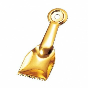 Rakuten - スコップ型灰ならし5個入 金メッキ 6315005300062【メーカー直送：代金引換不可：同梱不可】【北海道・沖縄・離島は配達不可】