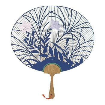 日本製(MADE IN JAPAN) 特大小判型うちわ 春日野 片面透かし 1063【メーカー直送：代金引換不可：同梱不可】【北海道・沖縄・離島は配達不可】