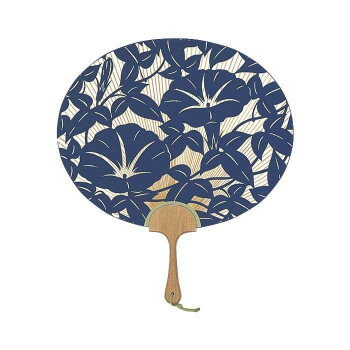 日本製(MADE IN JAPAN) 特大小判型うちわ 洛趣 片面透かし 1083【メーカー直送：代金引換不可：同梱不可】【北海道・沖縄・離島は配達不可】