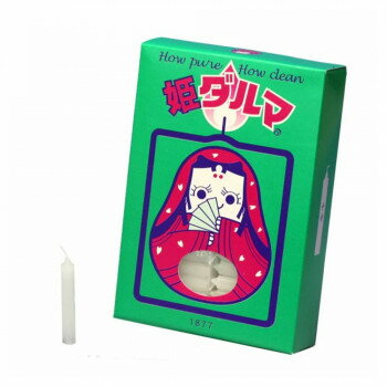 東海製蝋 ローソク 姫ダルマローソク(大箱) 115-02【メーカー直送：代金引換不可：同梱不可】【北海道・沖縄・離島は配達不可】