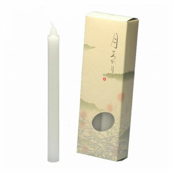 東海製蝋 ローソク 月あかり4時間 8本 131-08【メーカー直送：代金引換不可：同梱不可】【北海道・沖縄・離島は配達不可】
