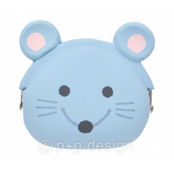 ピージーデザイン MiMi POCHIFriendS(ミミポチフレンズ) ネズミ(BL)【メーカー直送：代金引換不可：同梱不可】【北海道・沖縄・離島は配達不可】