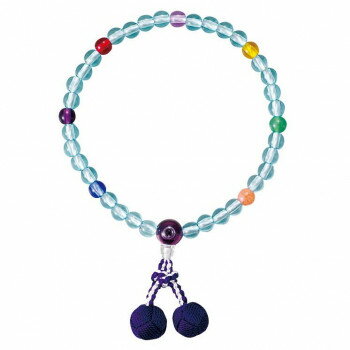 子供念珠 ブルー 7401008200012【メーカー直送：代金引換不可：同梱不可】【北海道・沖縄・離島は配達不可】