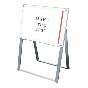 TOKISEI 常磐精工 ポスター用スタンド看板 A2横片面ホワイト PSSK-A2YKW【メーカー直送：代金引換不可：同梱不可】【北海道・沖縄・離島は配達不可】