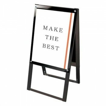 TOKISEI 常磐精工 ブラックポスター用スタンド看板マグネジ A2両面ブラック BPSSKMN-A2RB【メーカー直送：代金引換不可：同梱不可】【北海道・沖縄・離島は配達不可】