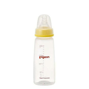 Milk Bottle - Pigeon(ピジョン) スリム哺乳瓶 プラスチック 200ml 412397【メーカー直送：代金引換不可：同梱不可】【北海道・沖縄・離島は配達不可】