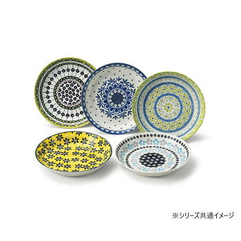Table Talk Presents ポタリーフィールド スープカレー皿 5枚セット 7-1804【メーカー直送：代金引換不可：同梱不可】【北海道・沖縄・離島は配達不可】