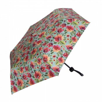 プリマベーラ 晴雨兼用折り畳み傘 ミントブルー BA059594【メーカー直送：代金引換不可：同梱不可】【北海道・沖縄・離島は配達不可】