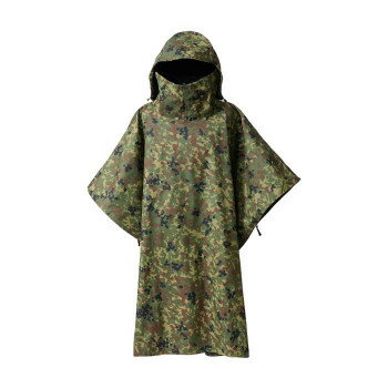 ダンロップ アンアクター 迷彩ポンチョ グリーンカモ GKP02-D【メーカー直送：代金引換不可：同梱不可】【北海道・沖縄・離島は配達不可】