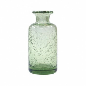 ※パッケージ、デザイン等は予告なく変更される場合があります。※画像はイメージです。商品タイトルと一致しない場合があります。シンプルなデザインの手吹きの一輪挿し。爽やかなバブルガラスです。ぽってりしたシェイプが可愛いボトル型です。サイズΦ5×...